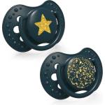 LOVI Силиконови залъгалки Lovi - Stardust, 0-3 m, 2 броя, Зелени (22/892_gre)