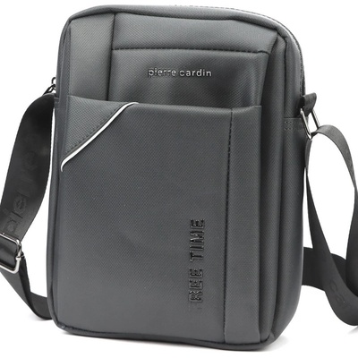 Pierre Cardin pánské Crossbody 2011 ALAN09 popelavá