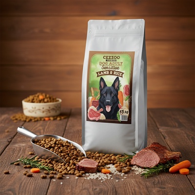 Cezzoo Premium Dog Adult Sensitive Lamb & Rice 15 kg