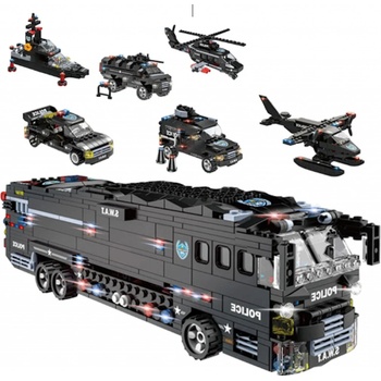 Lebula policejní auto 6v1 1014 ks