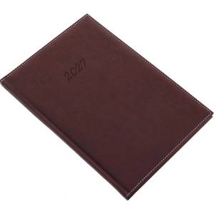 Realsystem Дневник за срокове REALSYSTEM Bolero B/5 седмичен, жълт, с кафяви страници 2027 5612-16 (5612-16)