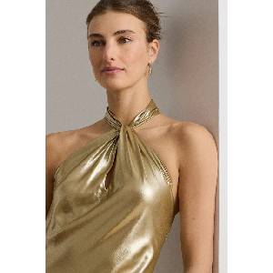 Ralph Lauren рокля с връзка зад врата (253P13985)