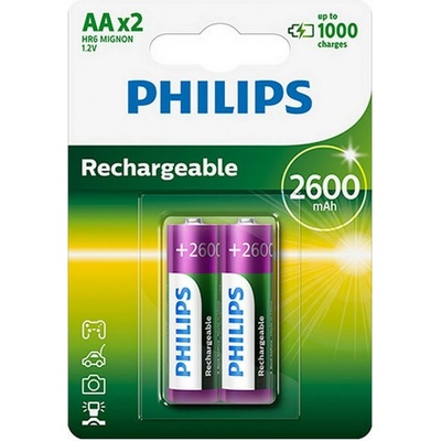 Philips AA 2600mAh 2ks R6B2A260/10