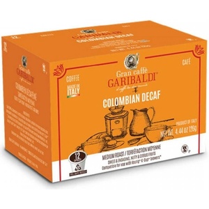 Gran Caffe GARIBALDI Colombian Decaf 12 броя капсули Keurig K-cups