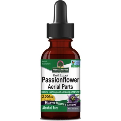 Nature's Answer Passionflower Aerial Parts mučenka extrakt 2000 mg 30 ml