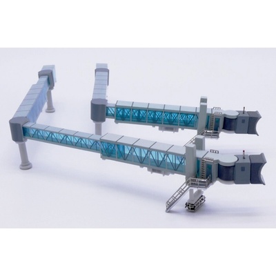 JC Wings Airport Passenger Bridge B737 Blue 1:400