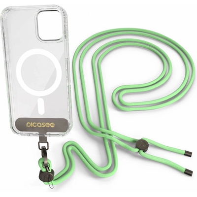 Picasee Cross-body phone strap - Zelený
