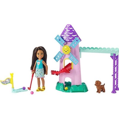 Mattel Игрален комплект Barbie - Челси с мини голф, 1710094