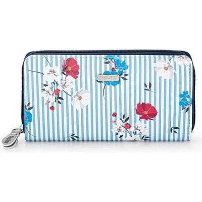 Oxybag dámska peňaženka MONY L Navy Flowers