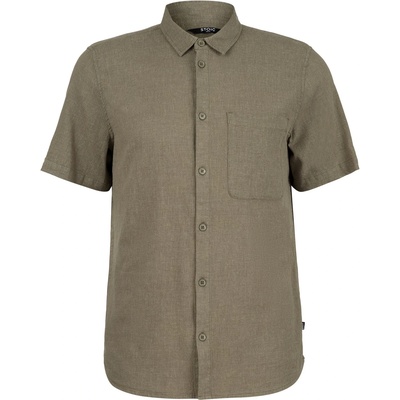 Stoic Мъжка риза с копчета Stoic Hemp54 BjurholmSt. S/S Shirt - Olive Green - размер XXL (216-6096-0715)