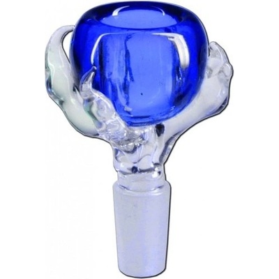 WeedShop Skleněný kotlík 18.8 mm Claw Modrá
