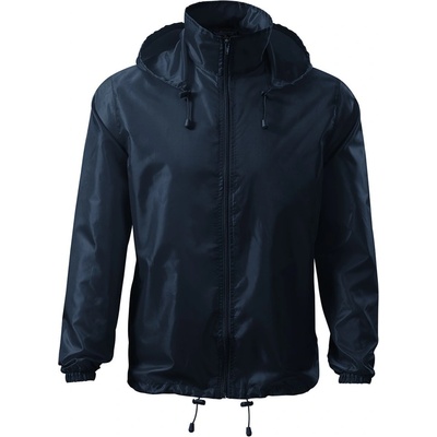 MALFINI Malfini windy 524 / Ветроупорна яке с качулка - тъмносиньо xxxl (5240218)