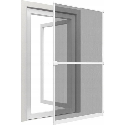 Easy life Mako Síť proti hmyzu na dveře BASIC PLUS s hliníkovým rámem 100x215 cm - bílá – Hledejceny.cz