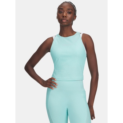 Under Armour Дамски потник Under Armour UA Halo Jacquard Knit Tank-BLU Under Armour | Sin | ЖЕНИ | XS