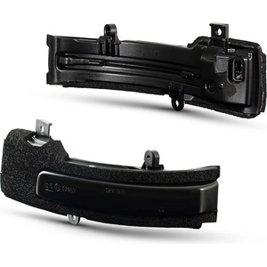  Диодни мигачи за странични огледала за Mitsubishi ASX, L200 (2005+), Pajero, Pajero Sport (2008+), Outlander (2012+) - опушени с бягащ мигач (SB037D)