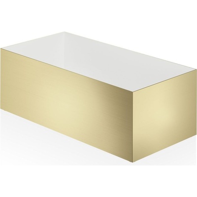 Decor Walther Koupelnová dóza Corner 25 cm zlatá mat
