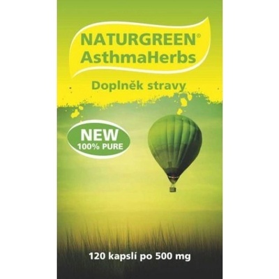 Naturgreen AsthmaHerbs 120 veganských tablety