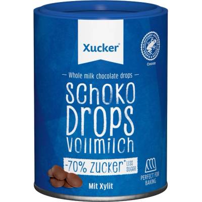 Xucker celé mliečne čokoládové kvapky 750 g