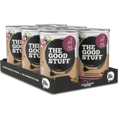 The Goodstuff Venison with cranberries & apple 6 x 800 g
