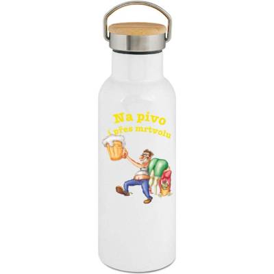 123TRIKO termoska Na pivo i přes mrtvolu... 500 ml vtipné