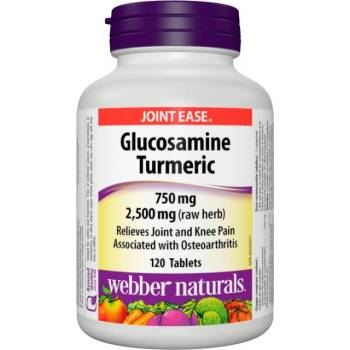 Image 1 of Webber Naturals Glucosamine Turmeric [120 Таблетки]