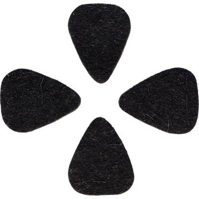 Timber Tones Felt Tones Mini Black Wool Felt 4-Pack