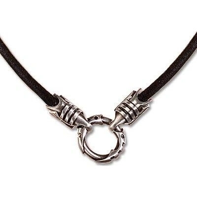 Řetízek Leather CL1BLKSI