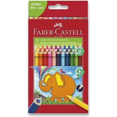 Faber Castell Extra Jumbo 24 barev 0086/1165240