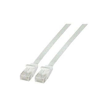 EFB-Elektronik RJ45 Flachpatchkabel U/UTP, Cat. 6A, PVC, 2m, weiß (K8107WS. 2) (K8107WS. 2) (K8107WS.2)