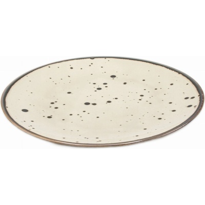 Mělký jídelní talíř Bogucice Cottage Cream 27,5 cm