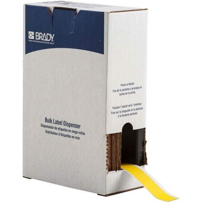 Brady BM7C-1000-854-YL / 173459, ToughWash Metal Detectable Material, 25.40 mm x 22.86 m