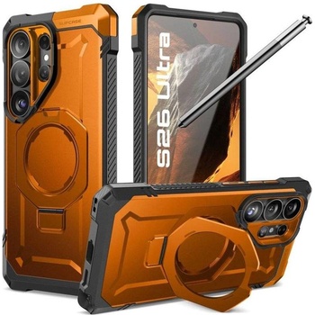 SUPCASE Magsafe Калъф за Samsung S26 Ultra, Supcase UB Grip Mag, Оранжев (843439160798)