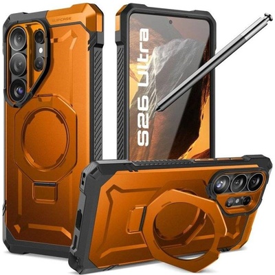SUPCASE Magsafe Калъф за Samsung S26 Ultra, Supcase UB Grip Mag, Оранжев (843439160798)