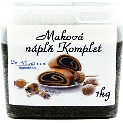 Dr.Hlaváč Maková Náplň komplet 1 kg – Zboží Dáma