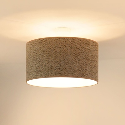 Brilagi - Пендел BOUCLE ROLLER 1xE27/15W/230V Ø 45 см кафяв (BG1206)