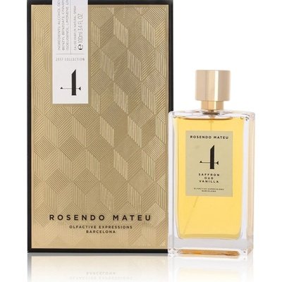 Rosendo Mateu Nº 4 Saffron Oud Vanilla parfumovaná voda unisex 100 ml