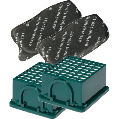 ElektroSkalka VORWERK VK 130, VK 131, VK 132 Kobold s HEPA filtry 2+2 ks