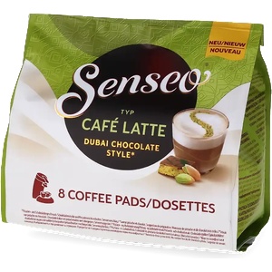 Douwe Egberts | Café Latte Dubai Chocolate Style - 8 монодози за Senseo