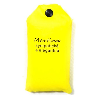 Nákupná taška s menom MARTINA - sympatická a elegantná