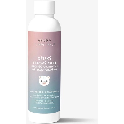 VENIRA detský telový olej pre bábätká 150 ml
