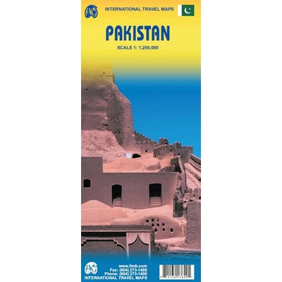 Pakistan 1:1,2M mapa ITM