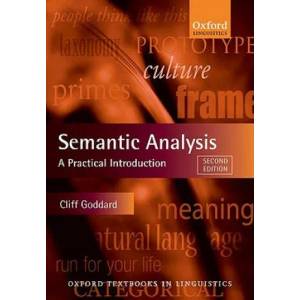 Semantic Analysis | Cliff Goddard (2011)