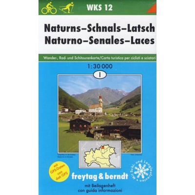 Turistická mapa Naturns