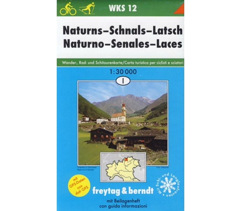 Turistická mapa Naturns