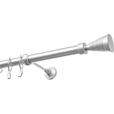 Garnyze-levneCZ Garnýže Farao jednořadá satyna komplet 25 mm 300 cm