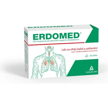 ERDOMED POR 225MG POR GRA SUS 20