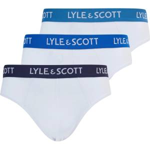 Lyle and Scott Боксерки Lyle and Scott Men's Pack Boxer Underwear - Bright White