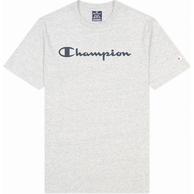 Champion Мъжка тениска Champion Logo T-Shirt Mens - Grey EM021