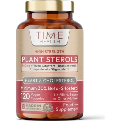 Time Health Rostlinné steroly Plant Sterols 30% beta-sitosterol 120 kapsúl