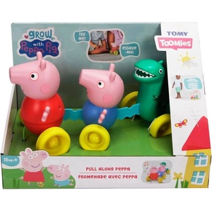 TOMY Toomies Музикална играчка за дърпане Tomy Toomies - Peppa Pig (E73527)